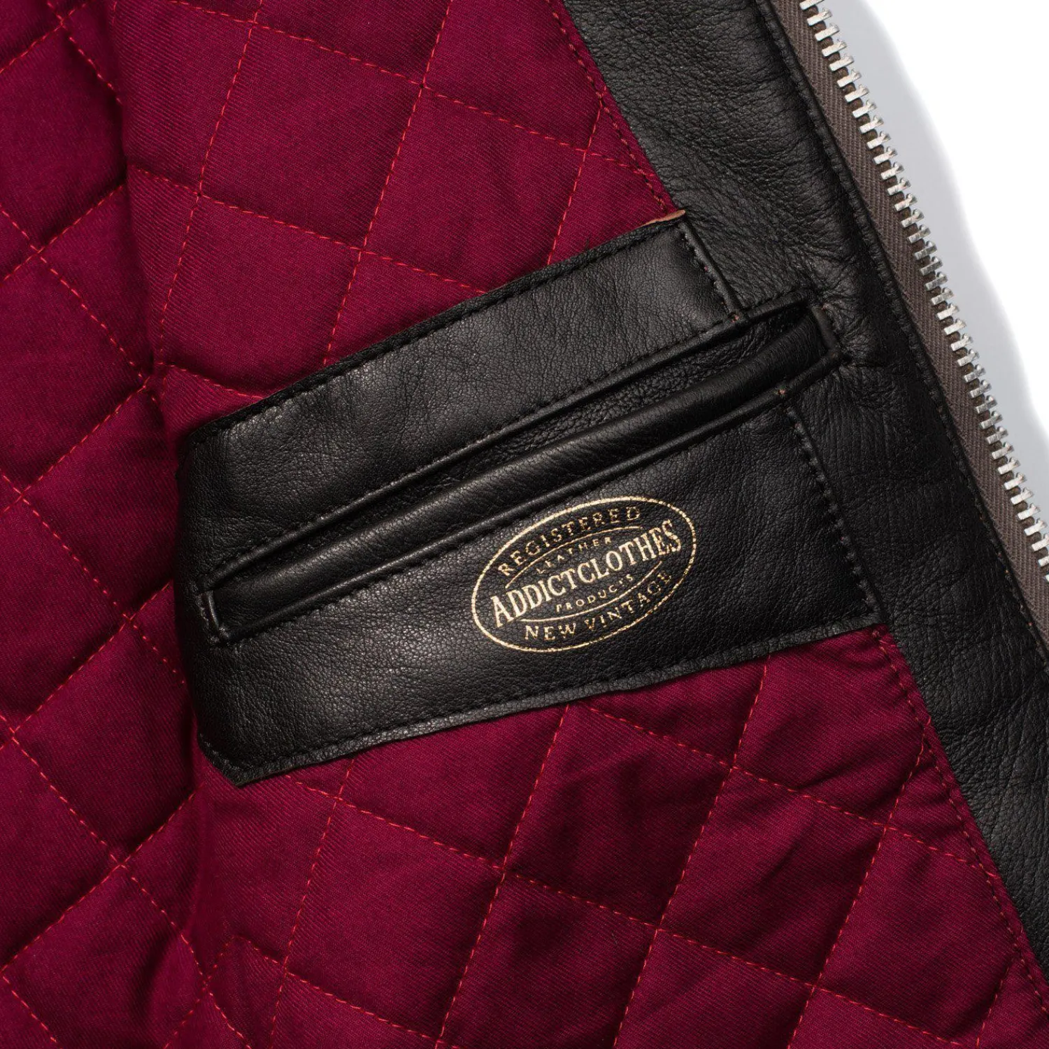 Addict Clothes Japan Leather Jackets|Jackets And Coats<Addict AD-01 Sheepskin Leather Jacket Black