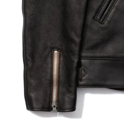 Addict Clothes Japan Leather Jackets|Jackets And Coats<Addict AD-01 Sheepskin Leather Jacket Black