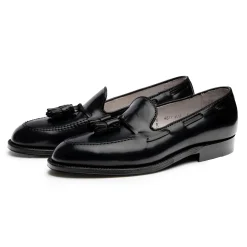 Alden Alden<Black Shell Cordovan Tassel Moccasin Loafer 664