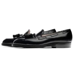 Alden Alden<Black Shell Cordovan Tassel Moccasin Loafer 664