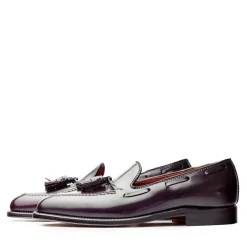 Alden Alden<Colour 8 Shell Cordovan Tassel Moccasin Loafer 563