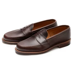 Alden Alden<Unlined Leisure Handsewn Penny Loafer LHS 17831F