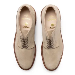 Alden Alden<x Clutch Cafe Milkshake Suede Blucher w/ Redbrick Sole 96702L