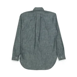 Allevol Shirts<Chambray Work Shirt Blue