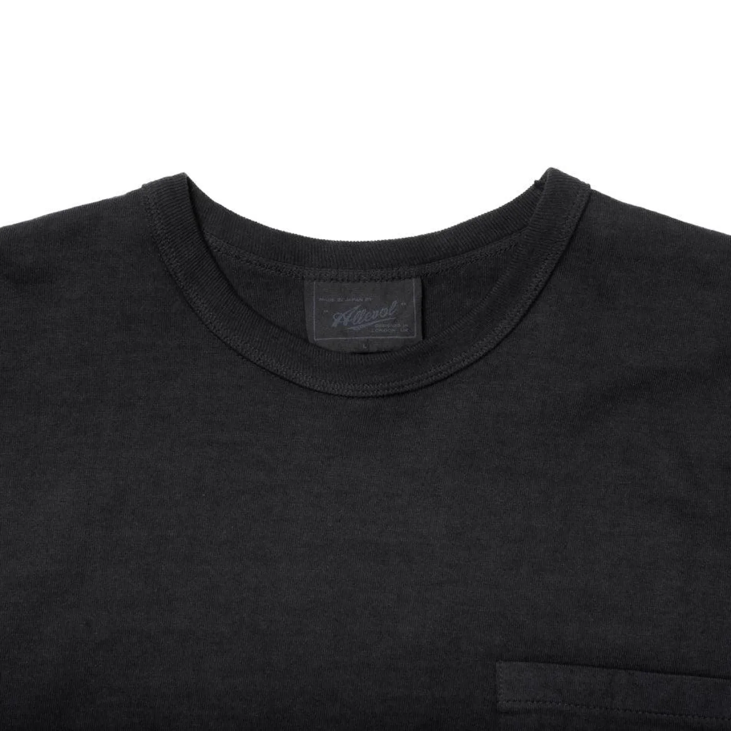 Allevol T-shirts & Undershirts<Heavy Duty Crew Neck L/S T-Shirt Black