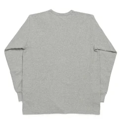 Allevol T-shirts & Undershirts<Heavy Duty Crew Neck L/S T-Shirt Grey