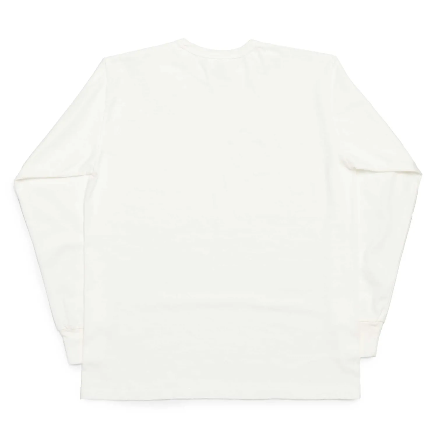 Allevol T-shirts & Undershirts<Heavy Duty Crew Neck L/S T-Shirt White