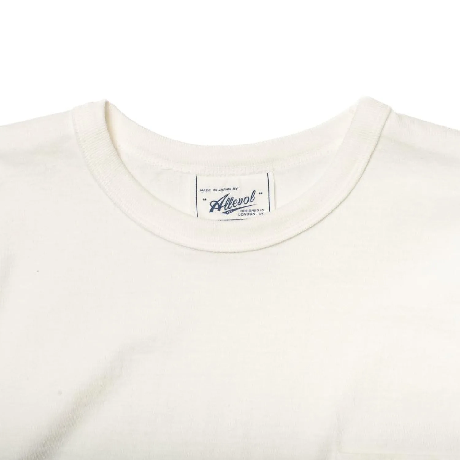 Allevol T-shirts & Undershirts<Heavy Duty Crew Neck L/S T-Shirt White
