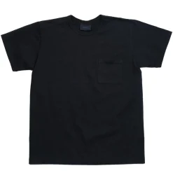 Allevol T-shirts & Undershirts<Heavy Duty Crew Neck Square Pocket T-shirt Black