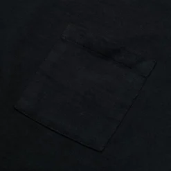 Allevol T-shirts & Undershirts<Heavy Duty Crew Neck Square Pocket T-shirt Black