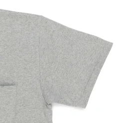Allevol T-shirts & Undershirts<Heavy Duty Crew Neck Square Pocket T-shirt Grey
