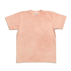 Allevol T-shirts & Undershirts<Heavy Duty Crew Neck T-shirt Hand Dyed Pink