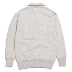 Allevol Sweatshirts & Hoodies<Loopwheel Quarter Zip Sweatshirt Grey