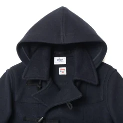 Allevol Jackets And Coats<'Pat' Duffle Coat Navy