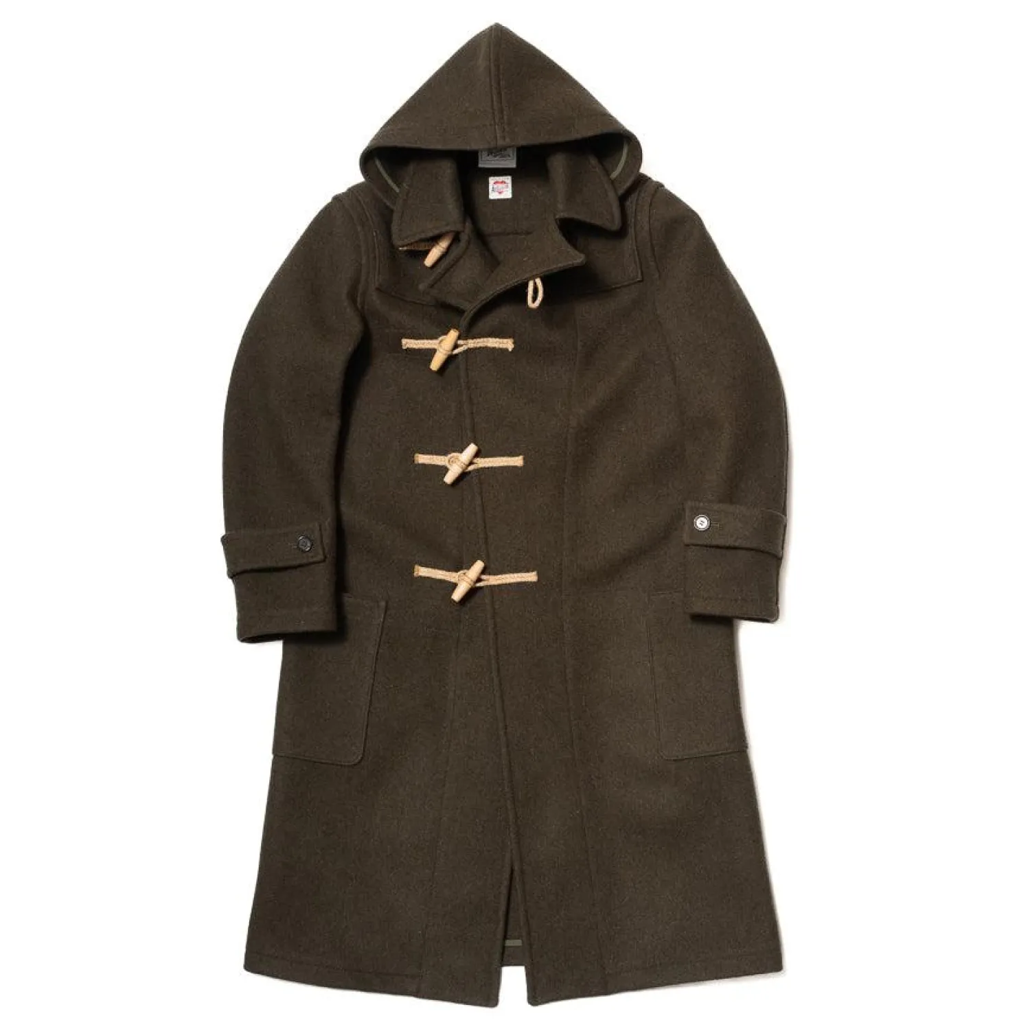 Allevol Jackets And Coats<'Pat' Duffle Coat Olive