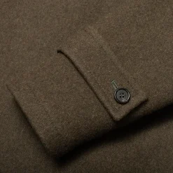 Allevol Jackets And Coats<'Pat' Duffle Coat Olive