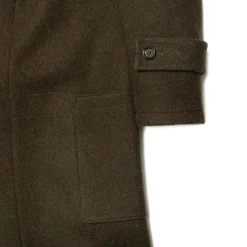 Allevol Jackets And Coats<'Pat' Duffle Coat Olive