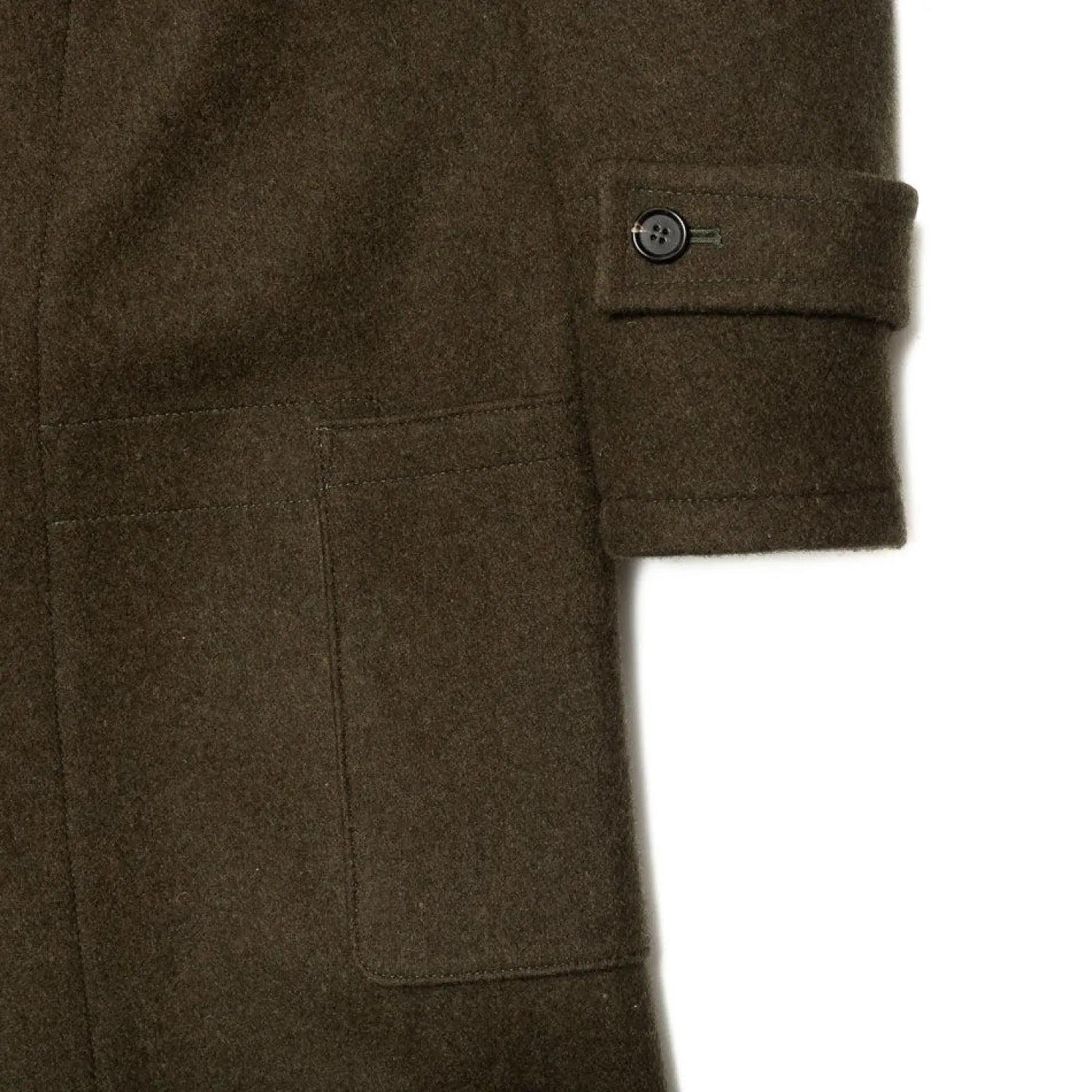 Allevol Jackets And Coats<'Pat' Duffle Coat Olive