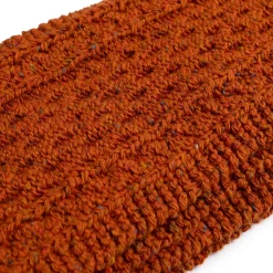 Allevol X Inverallan Knitwear<1G Pegasus Crew Neck Sweater Mohair Tweed Blaze