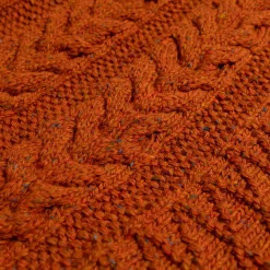 Allevol X Inverallan Knitwear<1G Pegasus Crew Neck Sweater Mohair Tweed Blaze