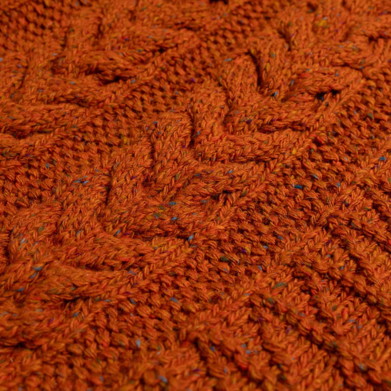 Allevol X Inverallan Knitwear<1G Pegasus Crew Neck Sweater Mohair Tweed Blaze