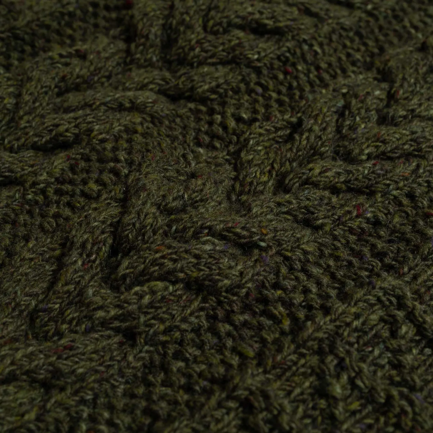 Allevol X Inverallan Knitwear<1G Pegasus Crew Neck Sweater Mohair Tweed Oak