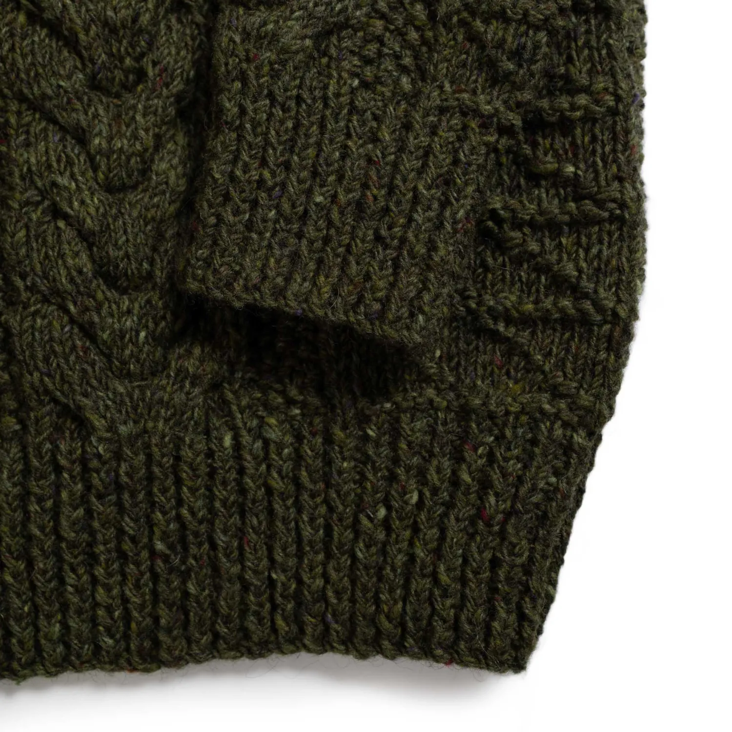 Allevol X Inverallan Knitwear<1G Pegasus Crew Neck Sweater Mohair Tweed Oak