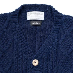 Allevol X Inverallan Knitwear|Vests<9H vest Indigo