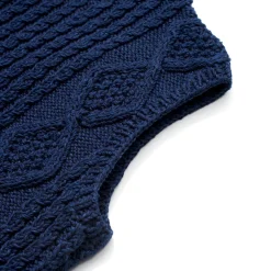 Allevol X Inverallan Knitwear|Vests<9H vest Indigo
