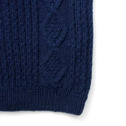 Allevol X Inverallan Knitwear|Vests<9H vest Indigo