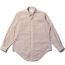 Anatomica Shirts<BD Shirt Bengal Stripe Sand