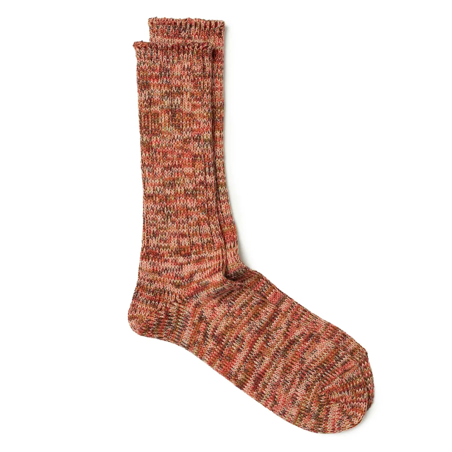 Anonymous Ism Anonymous Ism<5 Colour Mix Crew Sock Brick