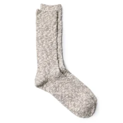 Anonymous Ism Anonymous Ism<Light Slub Crew Sock M.Grey