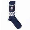 Anonymous Ism Anonymous Ism<Wool Ski Jacquard Crew Sock Navy