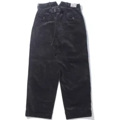 Belafonte Ragtime Clothing Pants & Trousers|Chinos<Hi Back Corduroy Trousers Black
