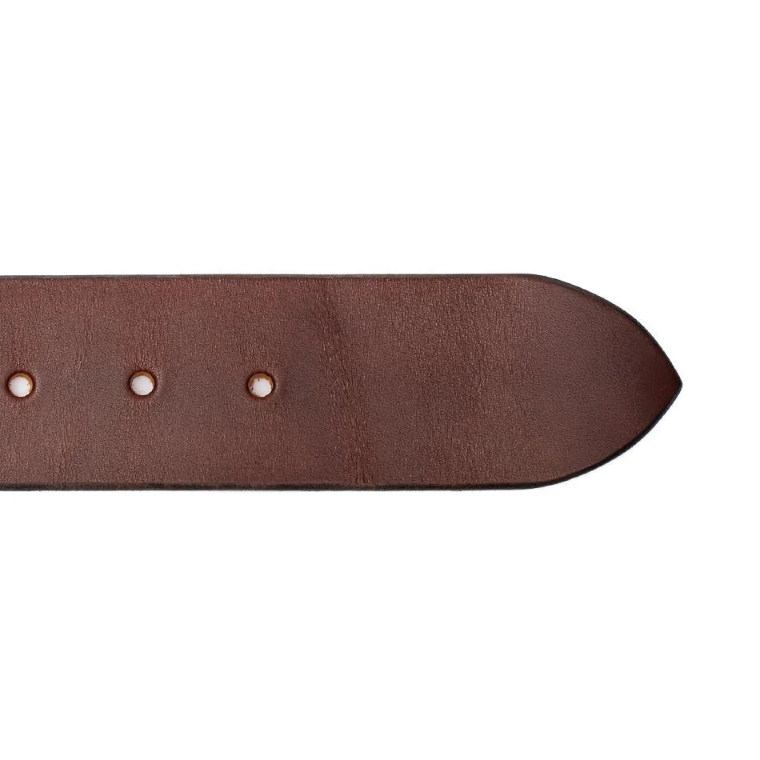 Belafonte Ragtime Clothing Belafonte<Belafonte Ragtime Leather Garrison Belt 45mm Brown x Brass