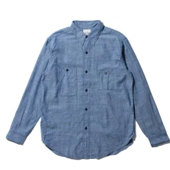 Big Yank Shirts<"03 1942 Model Original" Chambray Shirt Indigo