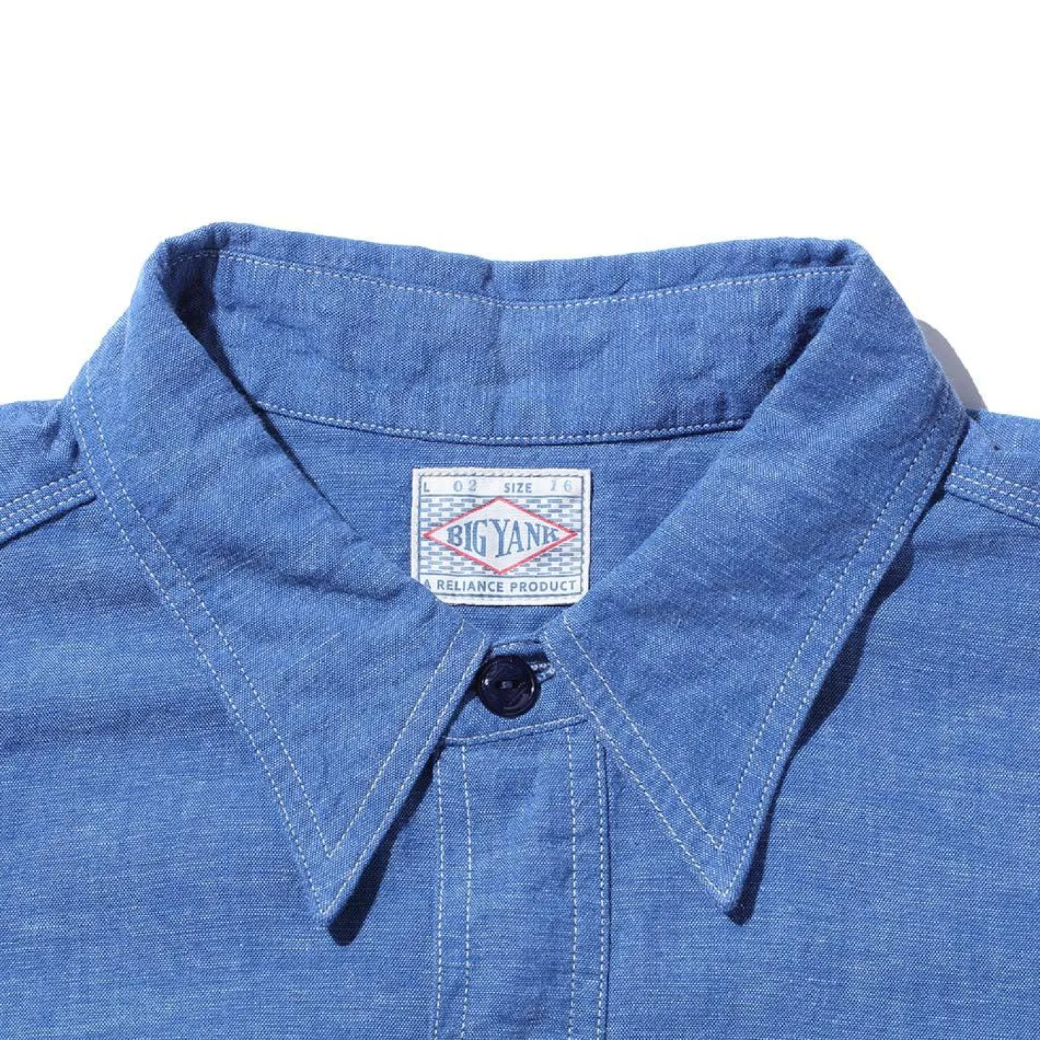 Big Yank Shirts<1935 Original Chambray Shirt Blue