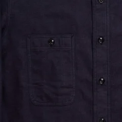 Big Yank Shirts<1942 Shirt Chamois D. Navy