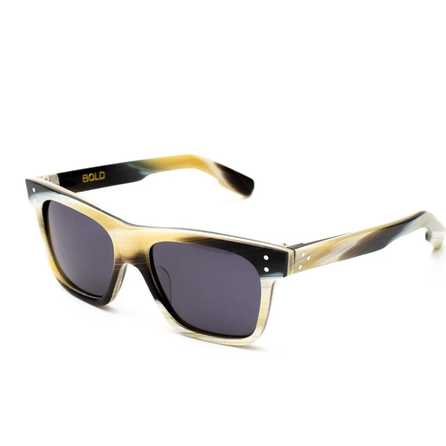 Bold London Eyewear Bold London Eyewear<Bold Norton Sunglasses Horn Yellow