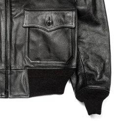 Buzz Rickson's Leather Jackets<x William Gibson G-1 Leather Jacket Black