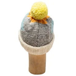 Chamula Knitwear<Double Cuff Cap Lightning Ivory