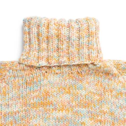 Chamula Knitwear<Turtleneck Pullover Mix Heather