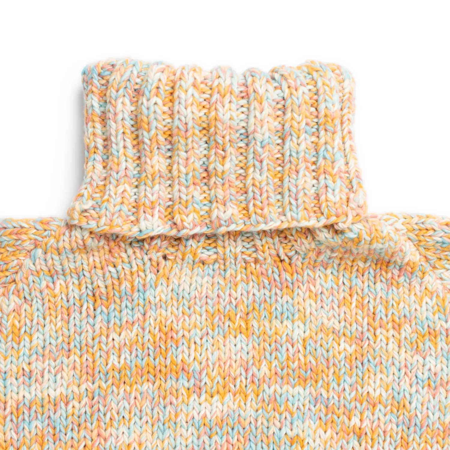 Chamula Knitwear<Turtleneck Pullover Mix Heather