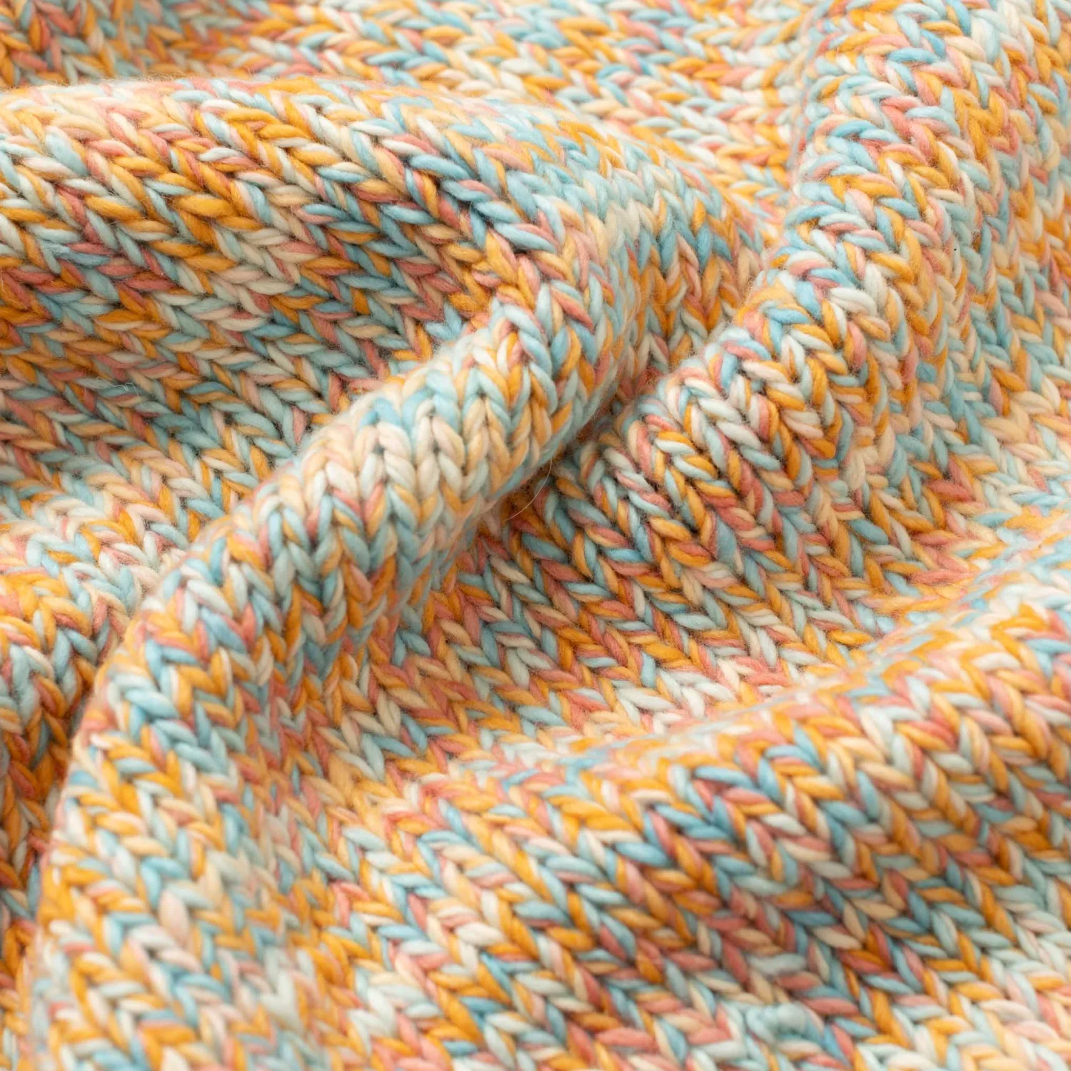 Chamula Knitwear<Turtleneck Pullover Mix Heather