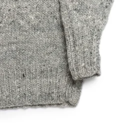 Chamula Knitwear<Turtleneck Pullover Pearl Grey