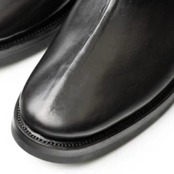 Clinch by Brass Tokyo Clinch<Clinch Engineer Boots CN Wide Last OD Black Horsebutt