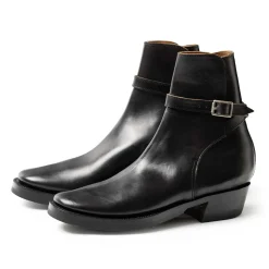 Clinch by Brass Tokyo Clinch<Clinch Jodhpur Boots Black Horsebutt CN Soft Toe