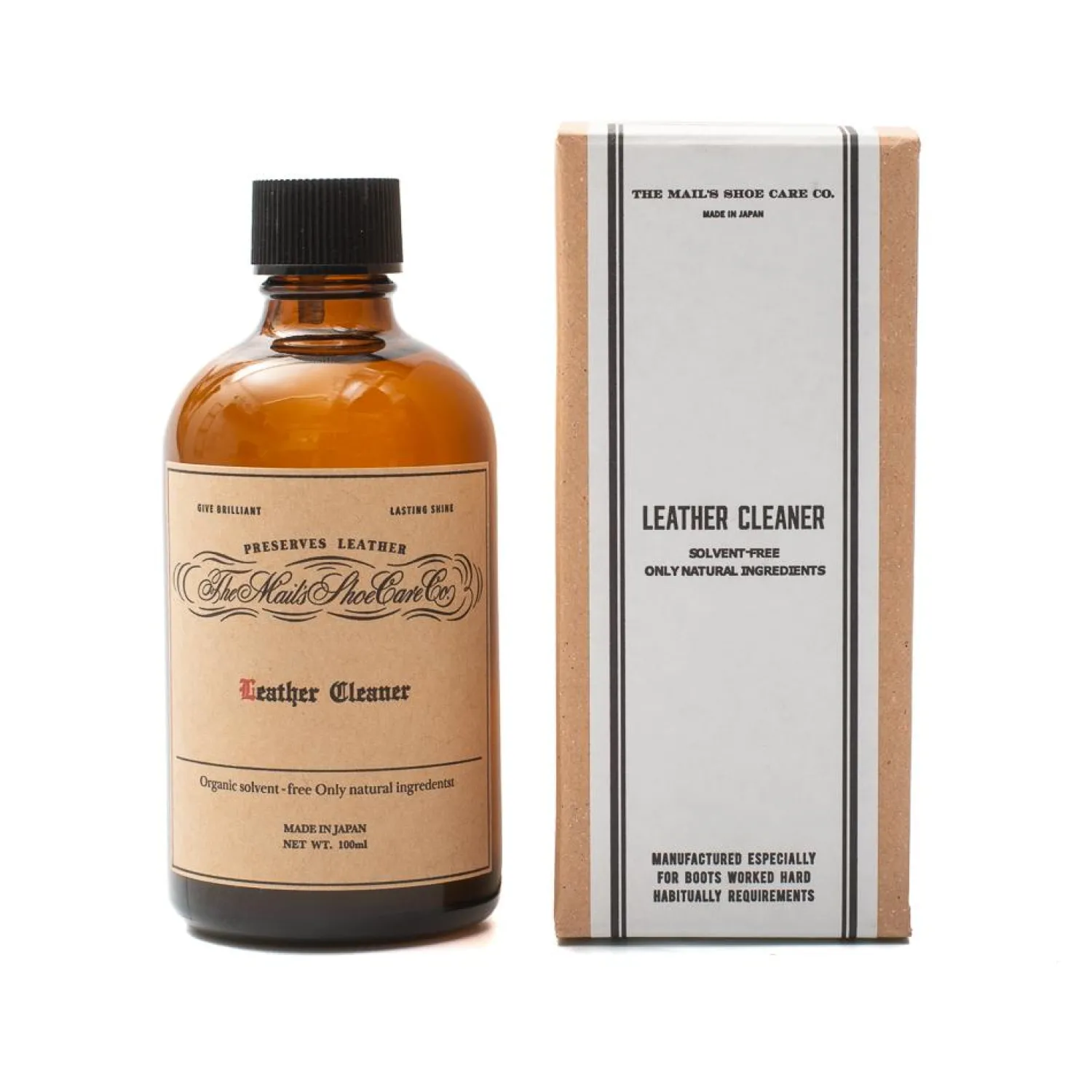 Clinch by Brass Tokyo Clinch<Clinch The Mail's Shoe Care Co. Leather Cleaner