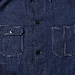 Coherence Jackets And Coats<Jackson 10oz Logger Selvedge Denim Indigo